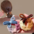 Butterfly Hand Braided Hair Rope Thickened High Elastic Ponytail Hair Rope MIO Super Store.
