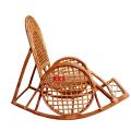 cane and Rattan furniture Jali Medium rocking chair. 