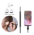 3 In 1 USB Otoscope Visual Ears Cleaning Earpick Endoscope.
