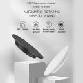 (NEW) 42cm Electric Rotating Display Stand Video Shooting Props Turntable, Load: 100kg, Plug-in Power, US Plug.