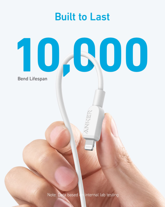 Anker%20310%20USB-C%20to%20Lightning%20Cable%201m%20-%20White%20-%20Image%206