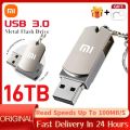 Xiaomi Metal 16TB USB Disk Flash Drive USB 3.0 High Speed File Transfer 8TB 4TB Ultra-large Capacity Waterproof Mechanical Style. 