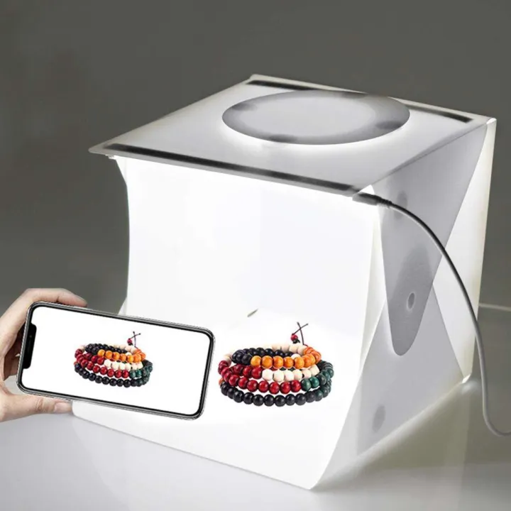 Folding%20LED%20lightbox%20Studio%20Diffuse%20SoftBox%2040cm/15.7inch%20Photo%20Studio%20Box%20Lighting%20Tent%20Kit%20Photography%20Background%20with%206%20Color%20Backdrops%20-%20Image%205