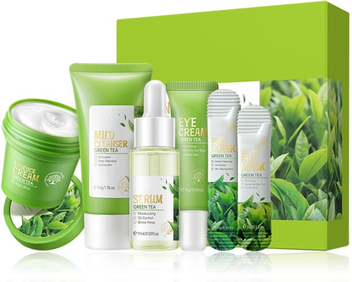 Fenyi Skincare Green Tea Set - 6 Pcs