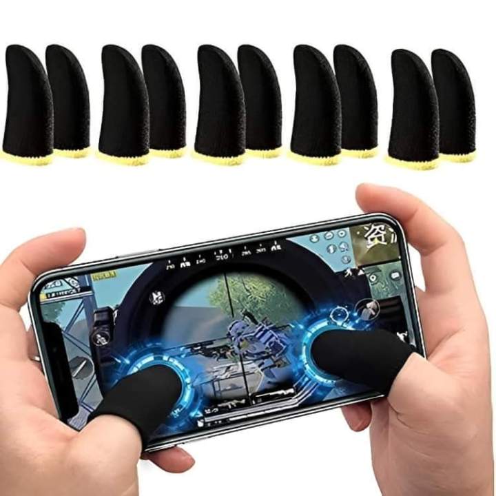 10%20Pair(20%20Pcs)%20Mobile%20Finger%20Sleeve/Press%20Trigger%20Game%20Controller%20Sweatproof%20Gloves%20for%20Mobile%20Gaming%20/%20Finger%20Sleeves%20-%20Image%203