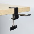 DAMILE H-006 Metal Desk Clip Headphone Holder Over-ear-Headset Display Stand Universal Hanger Headphones Holder Durable Stand Space-saving Spin Type. 