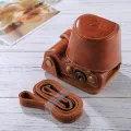 Full Body Camera PU Leather Case Bag with Strap for Sony A5100 / A5000 / NEX-3N. 