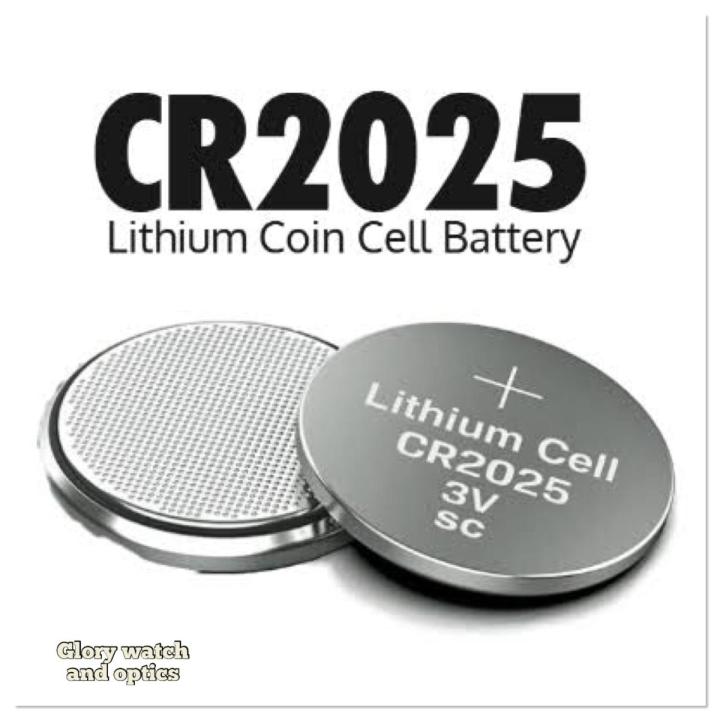 CR 2025 Lithium coin cell Battery: 1 Pcs