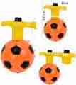 LED Light Up Flashing Spinning Music Gyro Spinner Football Toy. 