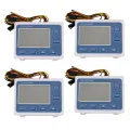 4X Control Flow Sensor Meter Lcd Display Zj-Lcd-M Screen for Flow Sensor Flow. 