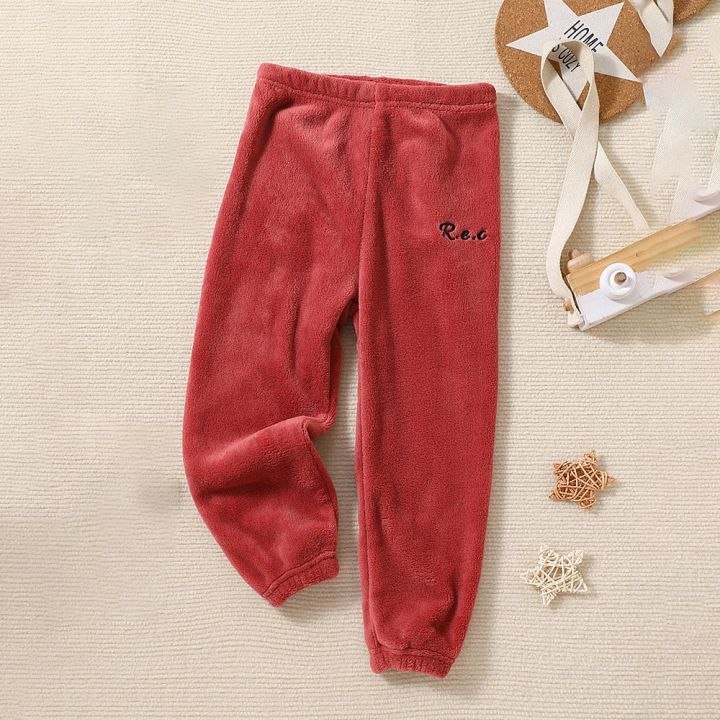 Winter%20Girl%20Boy%20Coral%20Fleece%20Pants%20Kids%20Thicken%20Warm%20Trousers%20Boys%20Girls%20Home%20Bottoms%20Children%20Pants%20for%203-12T%20-%20Image%203