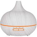 300Ml Electric Humidifier Aroma Oil Diffuser Ultrasonic White Wood Grain Air Purifier For Home Uk Plug.