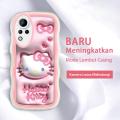 FELMYST Case For Infinix Note 11 Hot Ins Cartoon Cute Hello Kitty Mobile Phone Casing Shockproof Soft Back Cover for Girl. 