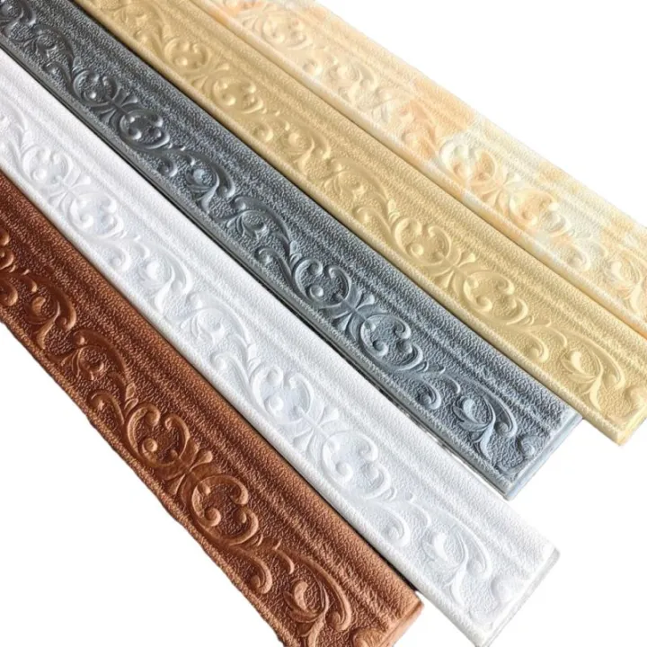 3D%20Foam%20Wall%20Edge%20Strip%20Stickers%20Self-Adhesive%20Wall%20Waist%20Line%20Waterproof%20Decor%20Wall%20Sticker%20Wall%20Trim%20Line%20Skirting%20Border%20-%20Image%203