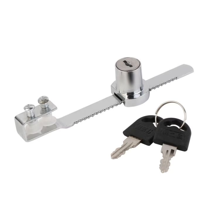 Display%20Showcase%20Cabinet%20Sliding%20Glass%20Door%20Lock%20With%202%20Keys%20-%20Image%203