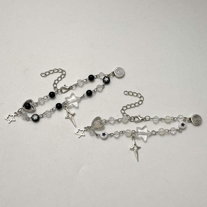 New%20Tredny%20Y2K%20Couple%20Bracelets%20TV%20Girl%20Matching%20Bracelets%20Who%20Really%20Cares%20Album%20Inspired%20Beads%20Bracelet%20Friends%20Jewelry%20Gift%20-%20Image%204