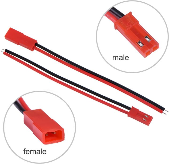 JST%20Male%20Female%202%20Pin%20Plug%20Connector%20Cable%20Wire%20Red%20for%20LED%20Lamp%20Strip%20RC%20Toys%20Battery-Pair%20-%20Image%205