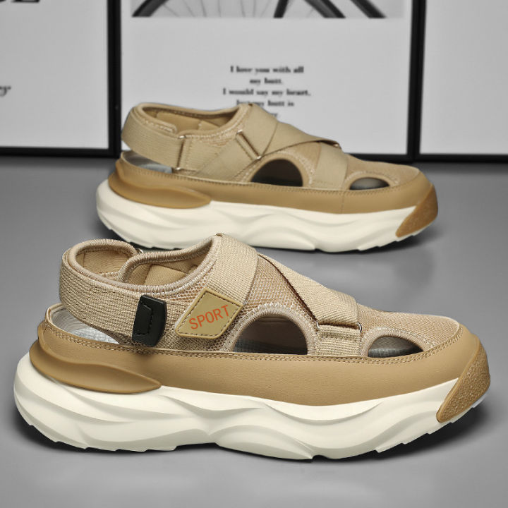 Sandals%20for%20Men%20Summer%20Cave%20Casual%20New%20Baotou%20Sports%20Shoes%20Men's%20Water%20Proof%20Sandals%20for%20Male%20Beach%20Shoes%20Platform%20Sandals%20%EC%8A%AC%EB%A6%AC%ED%8D%BC44%20-%20Image%203