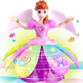 Princess Music Dancing Doll & Rotating Angel Girl Flashing Lights With Music Gift Toy For Kids Or Baby - Lifestyle Mall. 
