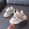Kids Breathable Mesh Sneakers 1-6 Years Old Boys Shoes Spring Fashion Girls Soft Soled Baby Toddler Shoe Children Tennis Shoes.