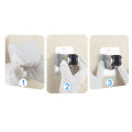 【Tech-savvy】 Wall Mounted Handle Adjustable Sprinkler Shower Head Holder Stand Bracket.