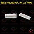 2Pcs 8 Pin Male Header Female Housing JST XH Male Header 8 Pin 2.54mm Pitch Male Connector For Electronics Projects PCB Mount Circuit Breadboard Friendly DIY. 