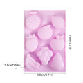 3D Cartoon Fruit Shaped Silicon Mold Strawberry Banana Watermelon Pear DIY Soap Chocolate Cake ice cream Mould Creek.