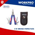 Workpro Multi-Purpose Pliers 12-in-1 Mini. 