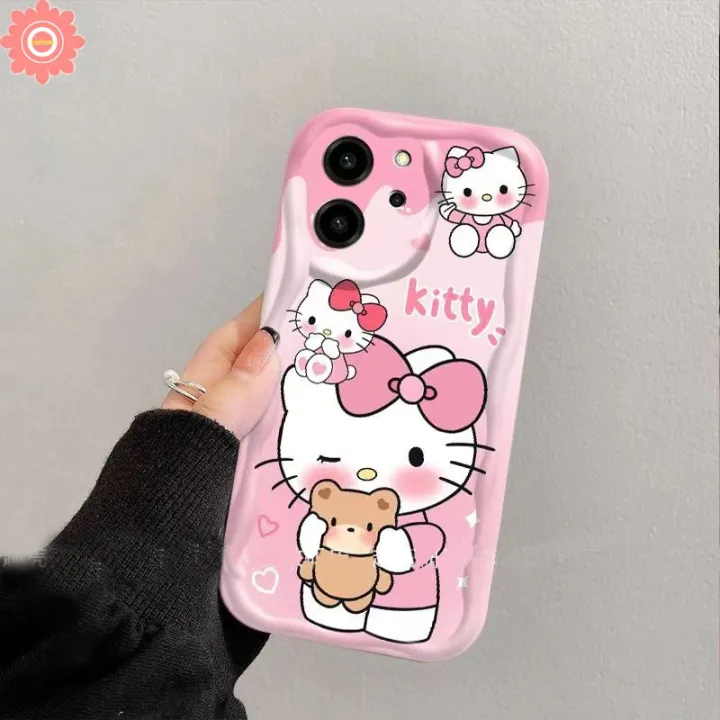 Cute%20Pink%20Hello%20Kitty%20Cartoon%20Melody%20Phone%20Case%20Compatible%20for%20IPhone%207%206%206S%208%20Plus%20XR%20XS%20X%20MAX%2011%2015%2014%2012%2013%20Pro%20Max%20SE%202020%20Creative%20Ice%20Cream%203D%20Wavy%20Curved%20Edge%20Cover%20-%20Image%202