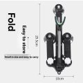 Ice Fishing Rod Holder Fishing Shelf Folding Retractable Ice Fishing Gear. 