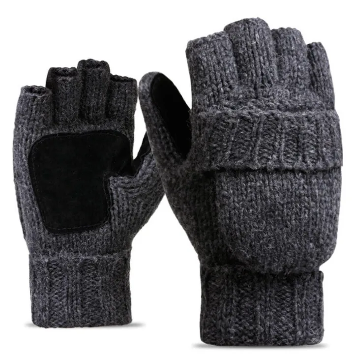 Knit%20Gloves%20Comfortable%20Warm%20Winter%20Flip%20Top%20Gloves%20Woolen%20Men%20Fingerless%20Gloves%20for%20Outdoor%20Activities%20Cold%20Weather%20Skiing%20-%20Image%204