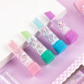 Sanrio My Melody Kuromi Lipstick Design Cartoon Rubber Eraser Cute Erasers For Kids School Office Supplies Gift Stationery. 