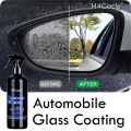 H4Cacle Water Repellent Spray Anti Rain Coating for Car Glass Hydrophobic Anti-rain Liquid Prevention of SewageRadiation Hazards. 
