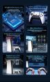 FLH RS5 TV Game Console Dual Stick Wireless Controller Game 20000+64GB Double Joystick 4K Retro Suitable for PC, Android, TV GAME.