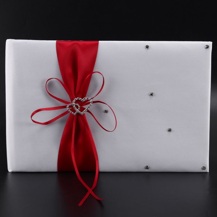 Wedding%20Guest%20Book%20With%20Pen%20Holder%20Sets%20Satin%20Bows%20Signature%20Book%20With%20Diamonds%20Shape%20For%20Party%20Decorations%20-%20Image%206