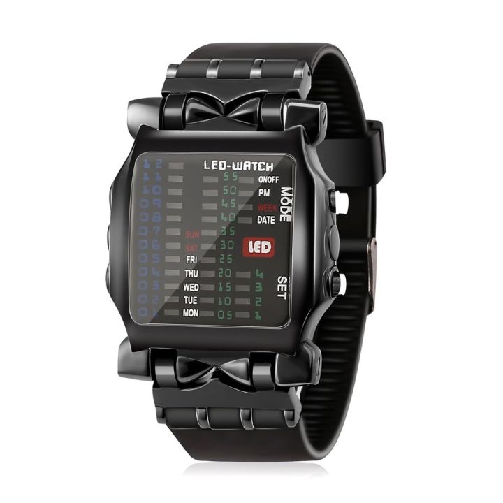 New%20Unisex%20Square%20Style%20Cool%20Colorful%20LED%20Digital%20Watch%20Binary%20Wrist%20Black%20-%20Image%202