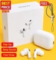 AirPods Pro 2nd generation Special Black Edition ANC In Ear Noise Cancelling Headphone Wireless Bluetooth Earbuds by Alpha.