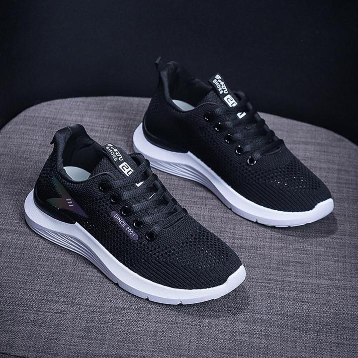 IELGY women's korean style all match sneakers soft sole shoes