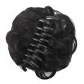 【Exclusive Offer】 Fluffy Hair Messy Curly Hair Bun Wavy Hair Piece Updo Synthetic Chignon Natural Hair Extensions Claw Clip Bun Women.