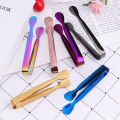 11cm Tong Stainless Steel Clip Bread Food Ice Clamp Ice Tongs Bar Kitchen tool Gonghpng. 