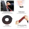 Car Door Rubber Seal Strip Car Weather Stripping B Shape Universal Self Adhesive Windproof Dustproof Auto Door Soundproofing Weatherstrip for Car Door Hood Trunk Edge. 