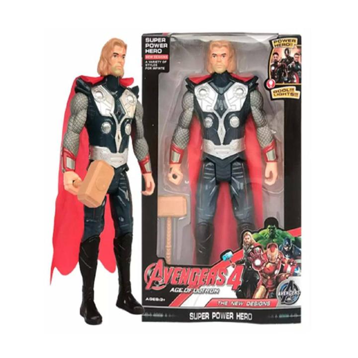 Super Power Hero THOR Figure Toy Avengers4 Of Ultron The New Design And With Good Light (M-1883)