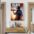 Game Red Dead Redemption 2 Poster No Framed Poster Kraft Club Bar Paper Vintage Poster Wall Art Painting Bedroom Study Stickers.