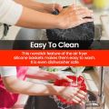 Air Fryer Silicone Liners Reusable 7.5 Inch and 8.5 Inch Air Fryer Basket Accessories (2 Pack).