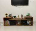 T V Cabinet , Size-L-60 +W-15 +H- 18 inch. Best quality particle Board imported from Malaysia. 