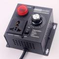 Ac220V 4000W Scr Electronic Voltage Regulator Temperature Motor Fan Speed Controller Dimmer Electric Tool Adjustable,Eu Plug.