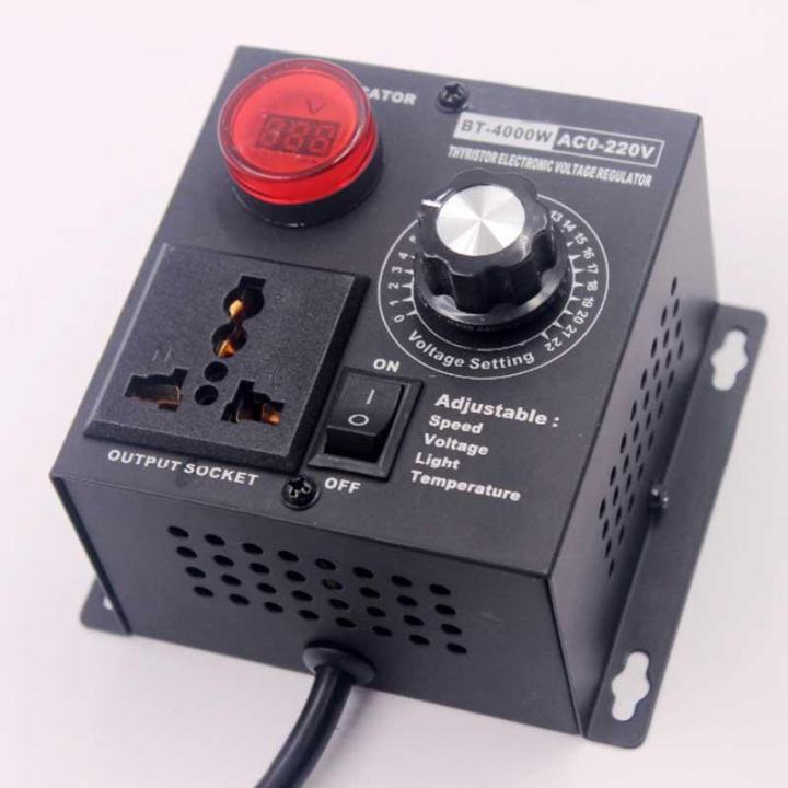 Ac220V%204000W%20Scr%20Electronic%20Voltage%20Regulator%20Temperature%20Motor%20Fan%20Speed%20Controller%20Dimmer%20Electric%20Tool%20Adjustable,Eu%20Plug%20-%20Image%205
