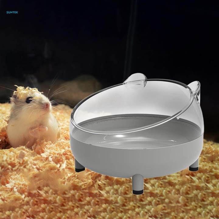 Small Animal Bath House Shower Hamster Sand Bath Box Hamster Bathroom ...