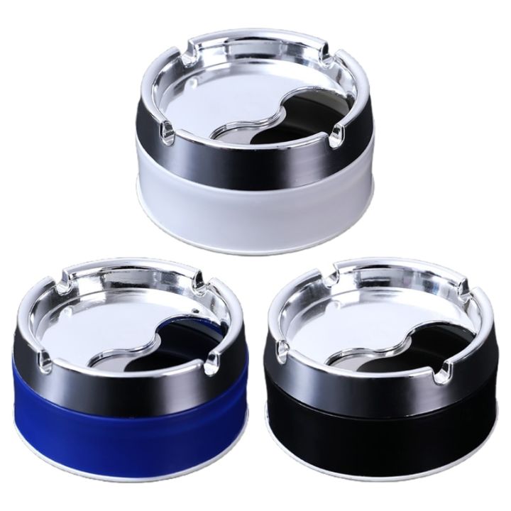 Stainless%20Steel%20Ashtray%20Round%20Windproof%20Ashtrays%20with%20Rotating%20Lid%20for%20Home%20Garden%20Outdoor%20Indoor%20ing%20Accessory%20-%20Image%203