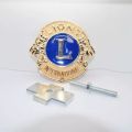 Lions Clubs International Logo Car Sticker Emblem for Car Grille. 